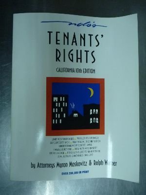 Beispielbild fr California tenants' handbook: Tenants' rights (California Tenant's Rights) zum Verkauf von Once Upon A Time Books