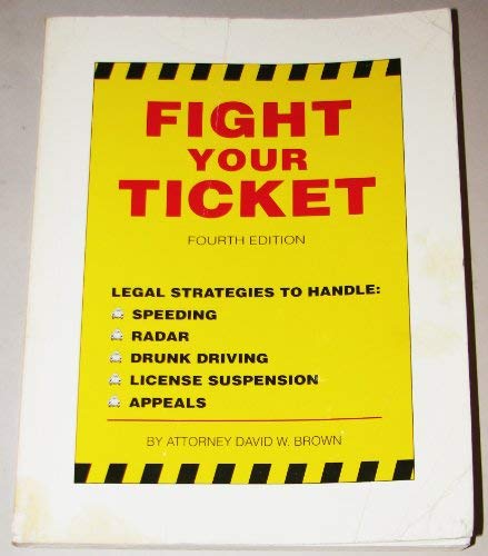 Stock image for Fight Your Ticket for sale by HPB-Red