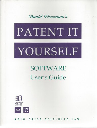 Beispielbild fr David Pressman's Patent It Yourself zum Verkauf von Wonder Book
