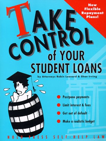 Imagen de archivo de Take Control of Your Student Loans a la venta por THE OLD LIBRARY SHOP