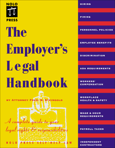 Stock image for The Employer's Legal Handbook (2nd ed) for sale by Wonder Book