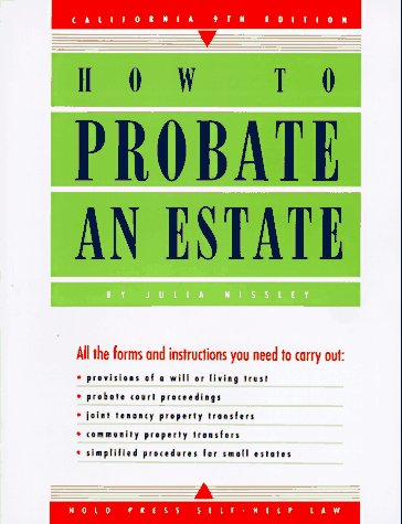 9780873373869: How to Probate an Estate: