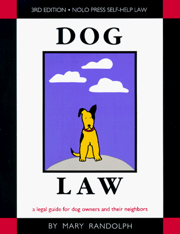 Stock image for Dog Law for sale by Better World Books