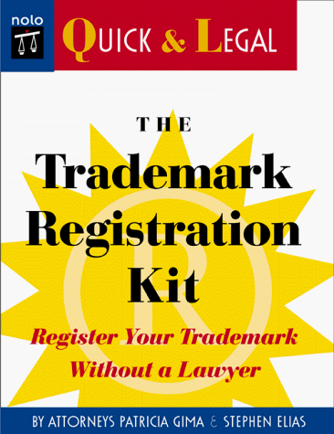 Stock image for The Trademark Registration Kit (Quick & Legal Series) for sale by ZBK Books