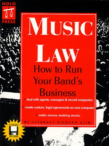 Stock image for Music Law: How to Run Your Band's Business for sale by HPB Inc.