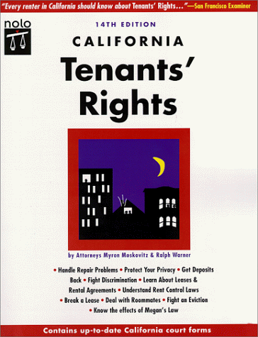 Beispielbild fr California Tenants' Rights zum Verkauf von ThriftBooks-Dallas