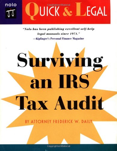 Beispielbild fr Surviving an IRS Tax Audit zum Verkauf von Wonder Book