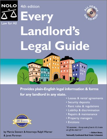 Every Landlord's Legal Guide (Book & CD-ROM) (9780873375573) by Marcia Stewart