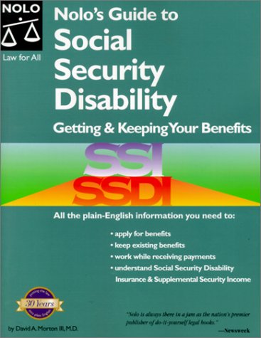 9780873375740: Nolo's Guide to Social Security Disability: Getting & Keeping Your Benefits (Nolo's Guide to Social Security Disability, 1st ed)