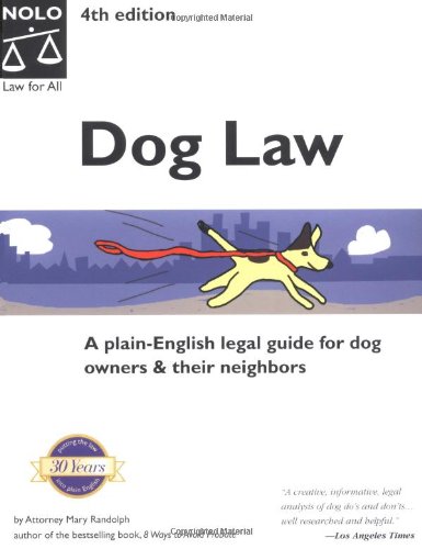Imagen de archivo de Dog Law (4th National Edition) a la venta por Wonder Book