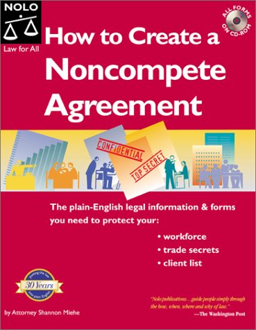 Imagen de archivo de How to Create a Noncompete Agreement a la venta por Cronus Books