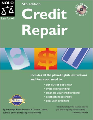 Imagen de archivo de Credit Repair (with CD-Rom) a la venta por Irish Booksellers