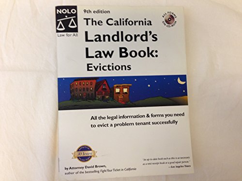 9780873377805: The California Landlord's Law Book: Evictions (CALIFORNIA LANDLORD'S LAW BOOK VOL 2 : EVICTIONS)