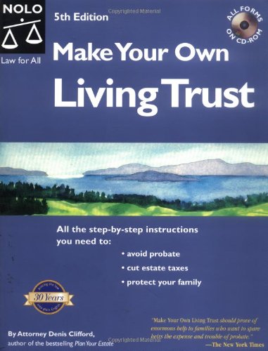 Imagen de archivo de Make Your Own Living Trust with CDROM a la venta por SecondSale