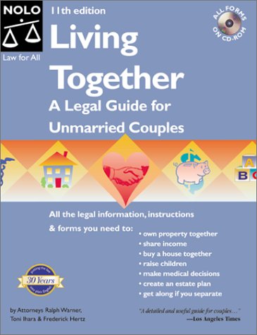 Stock image for Living Together: A Legal Guide for Unmarried Couples (11th National Edition) for sale by HPB-Red