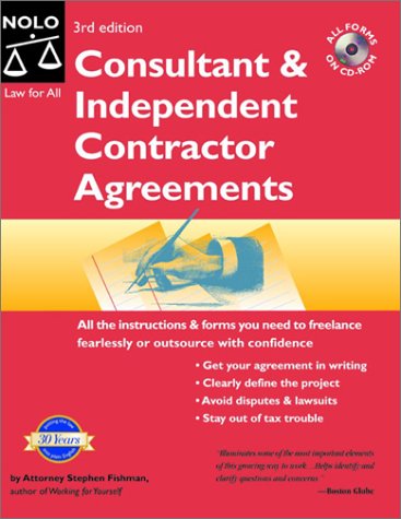 9780873379007: Consultant & Independent Contractor Agreements, Third Edition