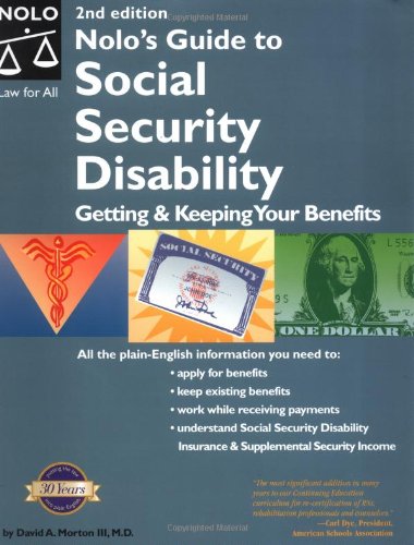 Stock image for Nolo's Guide to Social Security Disability: Getting & Keeping Your Benefits for sale by ZBK Books