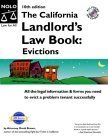 Imagen de archivo de California Landlord's Law Book: Evictions "With CD," the with CDROM a la venta por Kell's Books