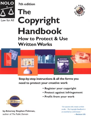 Beispielbild fr The Copyright Handbook : How to Protect and Use Written Works zum Verkauf von Better World Books: West