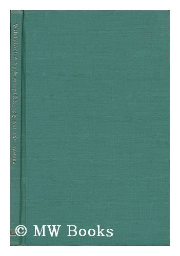 Stock image for Walt Whitman : A Supplementary Bibliography, (1961-1967) for sale by The Book Shelf