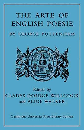 9780873380454: George Puttenham: The Arte of English Poesie