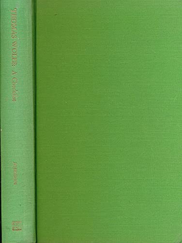 Beispielbild fr Thomas Wolfe.A Checklist zum Verkauf von Michael R. Thompson Books, A.B.A.A.