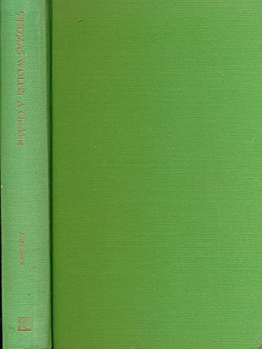 Imagen de archivo de Thomas Wolfe: a checklist, (The Serif series: bibliographies and Checklists, 12) a la venta por Irish Booksellers