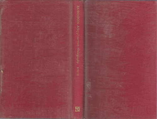 Beispielbild fr Edwin Arlington Robinson: a Supplementary Bibliography - 1st Edition/1st Printing zum Verkauf von Books Tell You Why  -  ABAA/ILAB