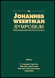 Imagen de archivo de Johannes Weertman Symposium a la venta por Books Puddle