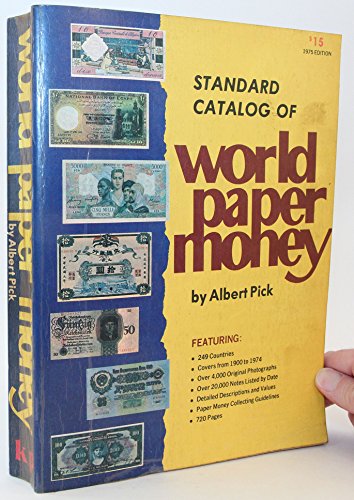 Beispielbild fr Standard catalog of world paper money zum Verkauf von ThriftBooks-Atlanta