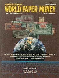 Standard catalog of world paper money (volume 1 only) - Pick, Albert