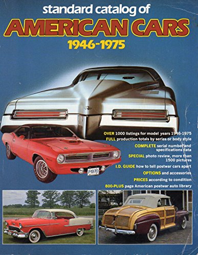 Stock image for Standard catalog of American cars, 1946-1975 for sale by Hippo Books