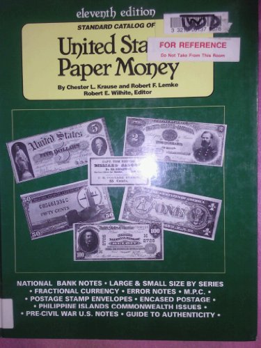 Imagen de archivo de Standard Catalog of United States Paper Money, a la venta por Alf Books
