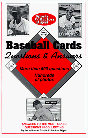 Beispielbild fr Baseball Cards Questions and Answers zum Verkauf von Wonder Book