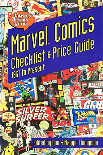 Imagen de archivo de Comics Buyers Guide Marvel Comics Checklist & Price Guide: 1961 To Present a la venta por HPB-Emerald