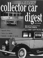 Collector Car Digest: Old Cars by Gunnell, John