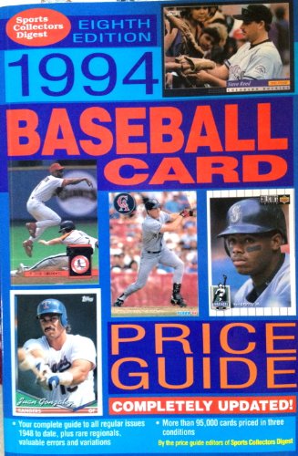 Beispielbild fr Baseball Card Price Guide 1994 zum Verkauf von SecondSale