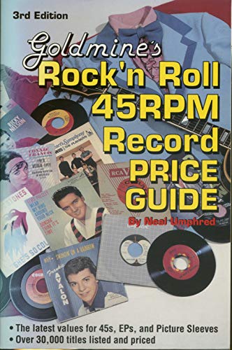 Stock image for Goldmine's Rock 'N Roll 45Rpm Record Price Guide (GOLDMINE'S ROCK 'N ROLL 45RPM PRICE GUIDE) for sale by Books of the Smoky Mountains