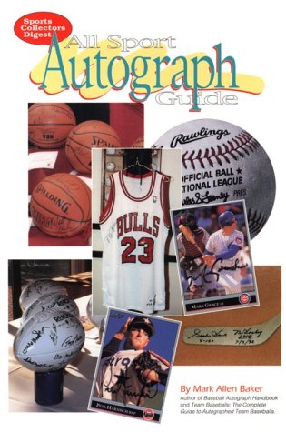 Imagen de archivo de All-Sport Autograph Guide a la venta por HPB-Emerald