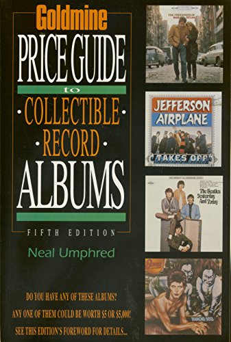 Stock image for Goldmine's Price Guide to Collectible Record Albums (GOLDMINE RECORD ALBUM PRICE GUIDE) for sale by Gulf Coast Books