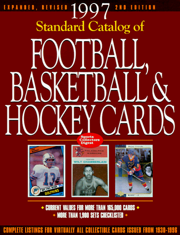 Beispielbild fr Standard Catalog of Football, Basketball and Hockey Cards zum Verkauf von ThriftBooks-Dallas