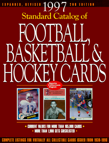 Stock image for Standard Catalog of Football, Basketball and Hockey Cards for sale by ThriftBooks-Dallas