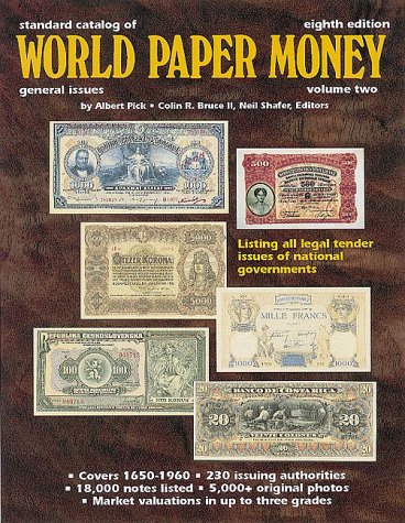 Beispielbild fr General Issues to 1960 (v. 2) (Standard Catalog of World Paper Money) zum Verkauf von WorldofBooks