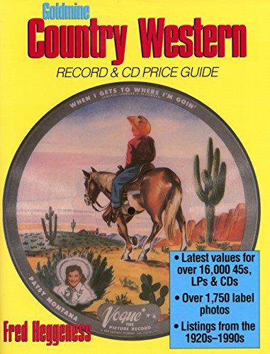 Stock image for Goldmine's Country Western Record and Cd Price Guide for sale by Discover Books