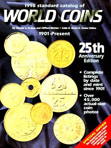 Stock image for Standard Catalog of World Coins 1998 for sale by SatelliteBooks