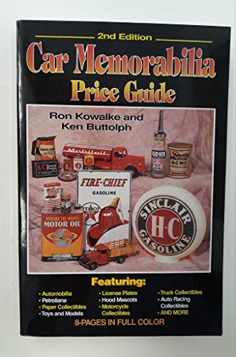 Imagen de archivo de Car Memorabilia Price Guide a la venta por Half Price Books Inc.