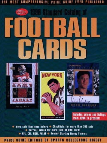 Stock image for 1998 Standard Catalog of Football Cards (Serial) for sale by Montclair Book Center