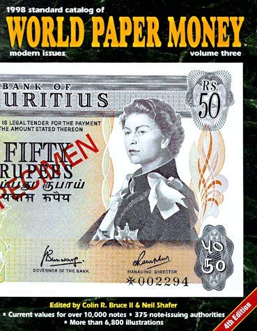 Beispielbild fr Standard Catalog of World Paper Money: Modern Issues, 1961-1998: 3 (Standard Catalog of World Paper zum Verkauf von medimops