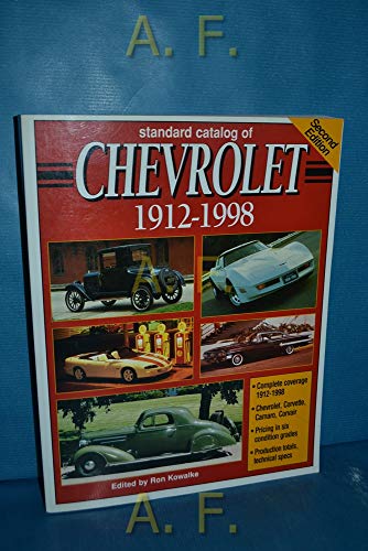 Imagen de archivo de Standard Catalog of Chevrolet, 1912-1998 a la venta por Ergodebooks