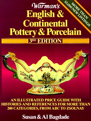 Beispielbild fr Warman's English and Continental Pottery and Porcelain zum Verkauf von Better World Books